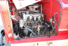 Einer von den beiden Motoren