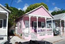 Ein rosa Haus - na ja....