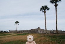 Ich bin beim Castello in St. Augustine!