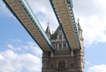 Auf der Tower Bridge