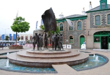 Das Liberation Memorial in St. Helier