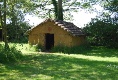 Eine alte Hütte der Ureinwohner