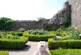 Ich bin im Garten vom Mont Orgueil Castle!