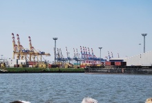 Der Containerhafen