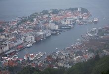 Der Hafen von Bergen