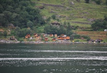 Ferienhäuser direkt am Fjord