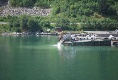Die Norweger wollen wohl das Fjord zuschütten....