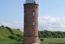 Der alte Peilturm, jetzt ein Museum