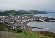 Aberystwyth und die ganze Bucht