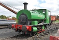 Dampflokomotive im Buckinghamshire Railway Centre