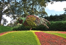 Im Park und Garten von Waddesdon Manor