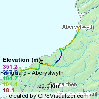 Von Fishguard nach Aberysthwyth