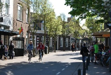 Die Hauptstrasse von Domburg